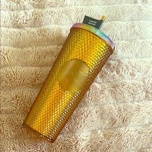 Starbucks Gold Studded Tumbler